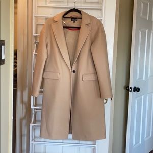 Topshop peacoat in camel color- US size 2